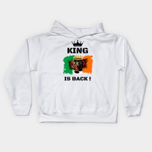 King is Back, Motherfukers !!! Kids Hoodie